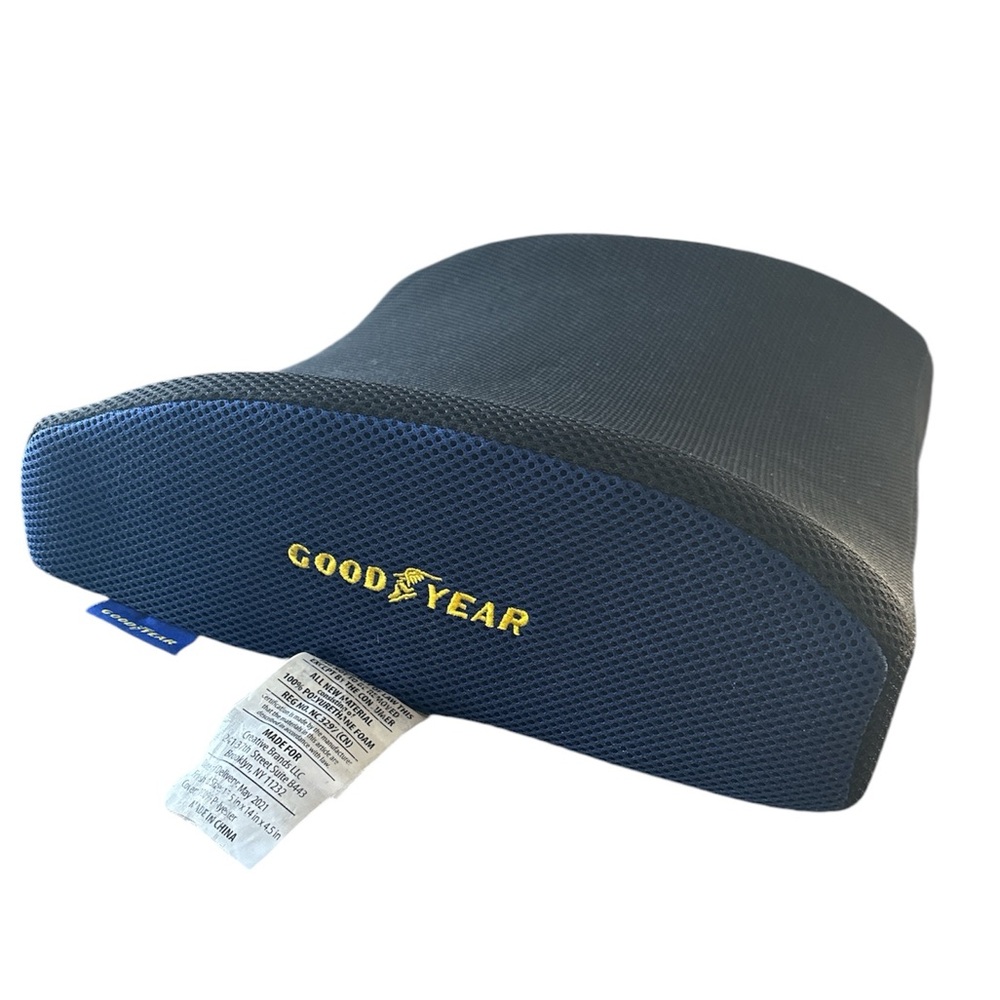 Goodyear Contoured Memory Foam Lumbar Support Pillow